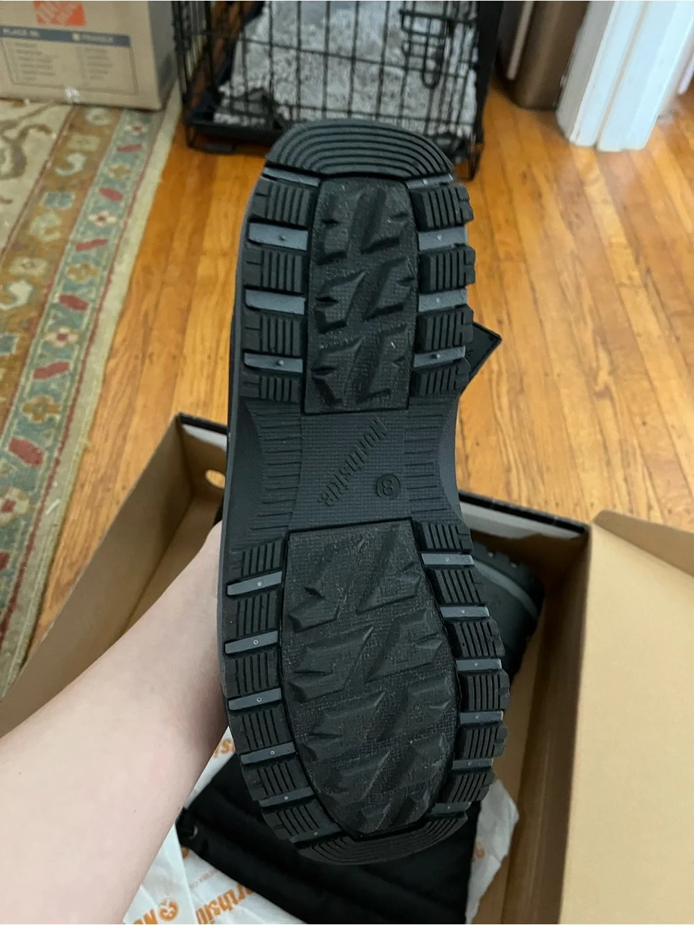 NWT: northside Men’s Alberta polar 2 Insulated Snow Boots with Hook-and-Loop